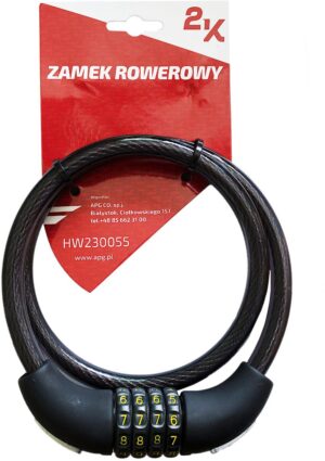 ZAMEK ROWEROWY 2K HW230055/12-80