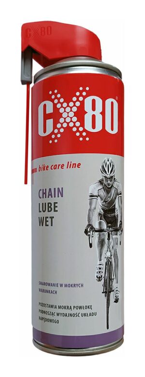 MOKRY SMAR DO ŁAŃCUCHA ROWEROWEGO CX-80 (48326) CHAIN LUBE WET