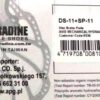 OKŁADZINY HAMULCOWE BARADINE DS-11