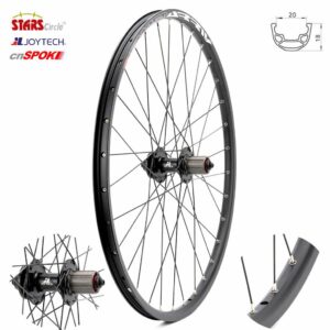 KOŁO 26″ T OBR.STOŻ ALU CZ P ALU. HT QR KASETA JOYTECH CZ JY-D762