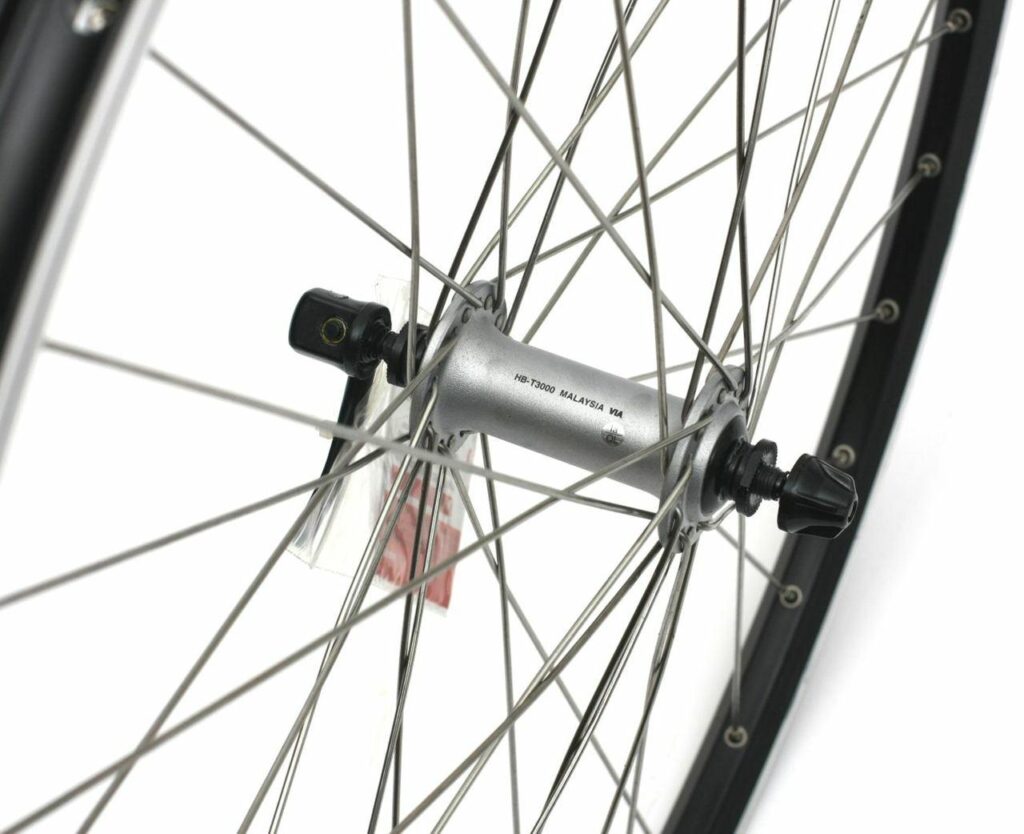 KOŁO ZASADA PRZEDNIE, PIASTA SHIMANO FHT-3000