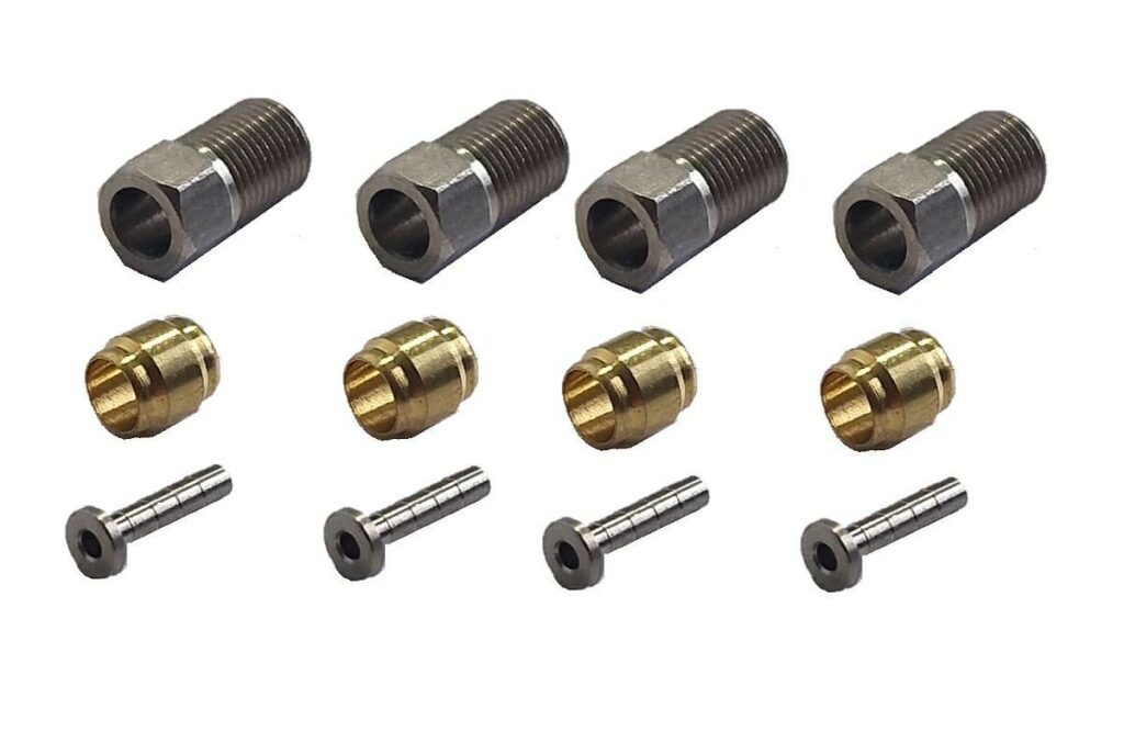 KOŃCÓWKI PRZEWODU HYDRAULICZNEGO BARADINE HP-S-04