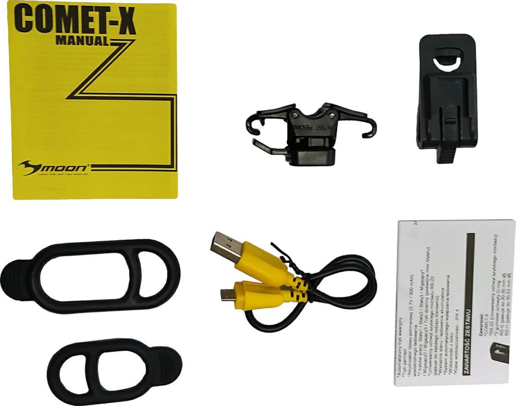 LAMPKA TYLNA MOON COMET-X R