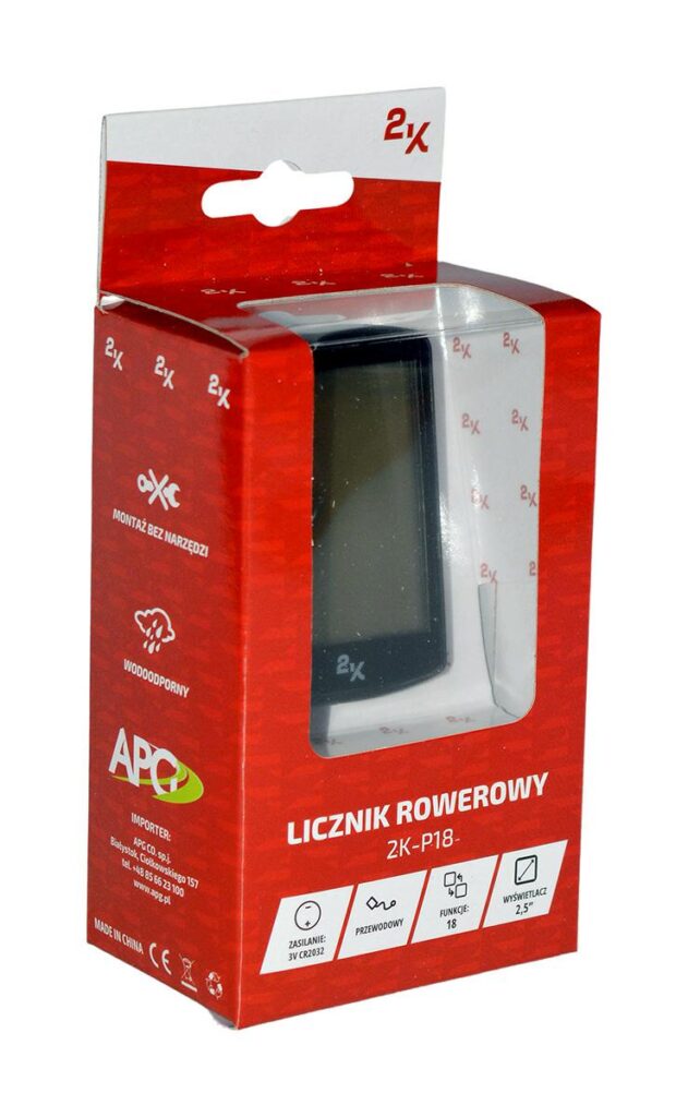 LICZNIK ROWEROWY 2K-P18