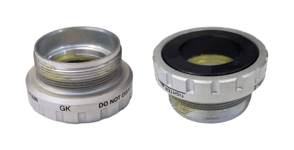 MISKA SUPORTU SHIMANO (ADAPTER) FC-M580 ZEWNĘTRZNA Z ŁOŻYSKIEM "L"