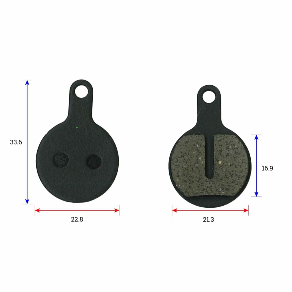 OKŁADZINY HAMULCA TARCZOWEGO BARADINE DS-46