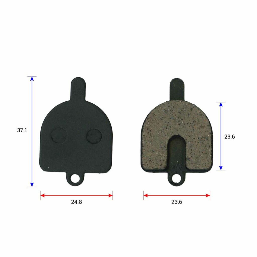 OKŁADZINY HAMULCOWE BARADINE DS-06