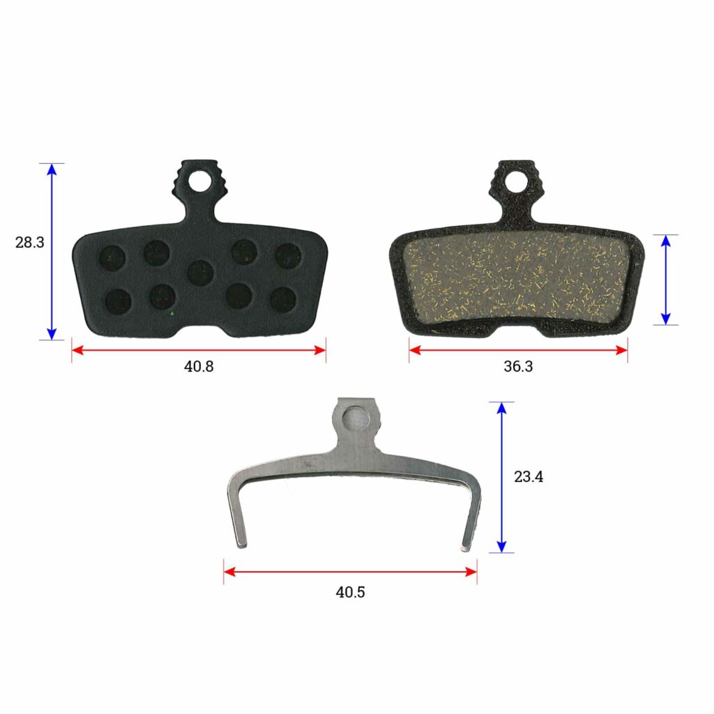 OKŁADZINY HAMULCOWE BARADINE DS-54