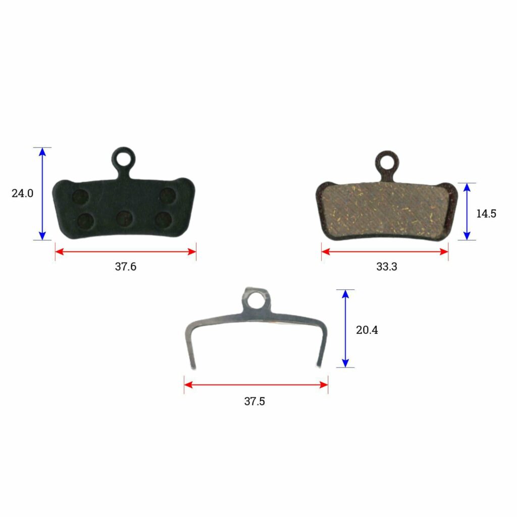 OKŁADZINY HAMULCOWE BARADINE DS-57