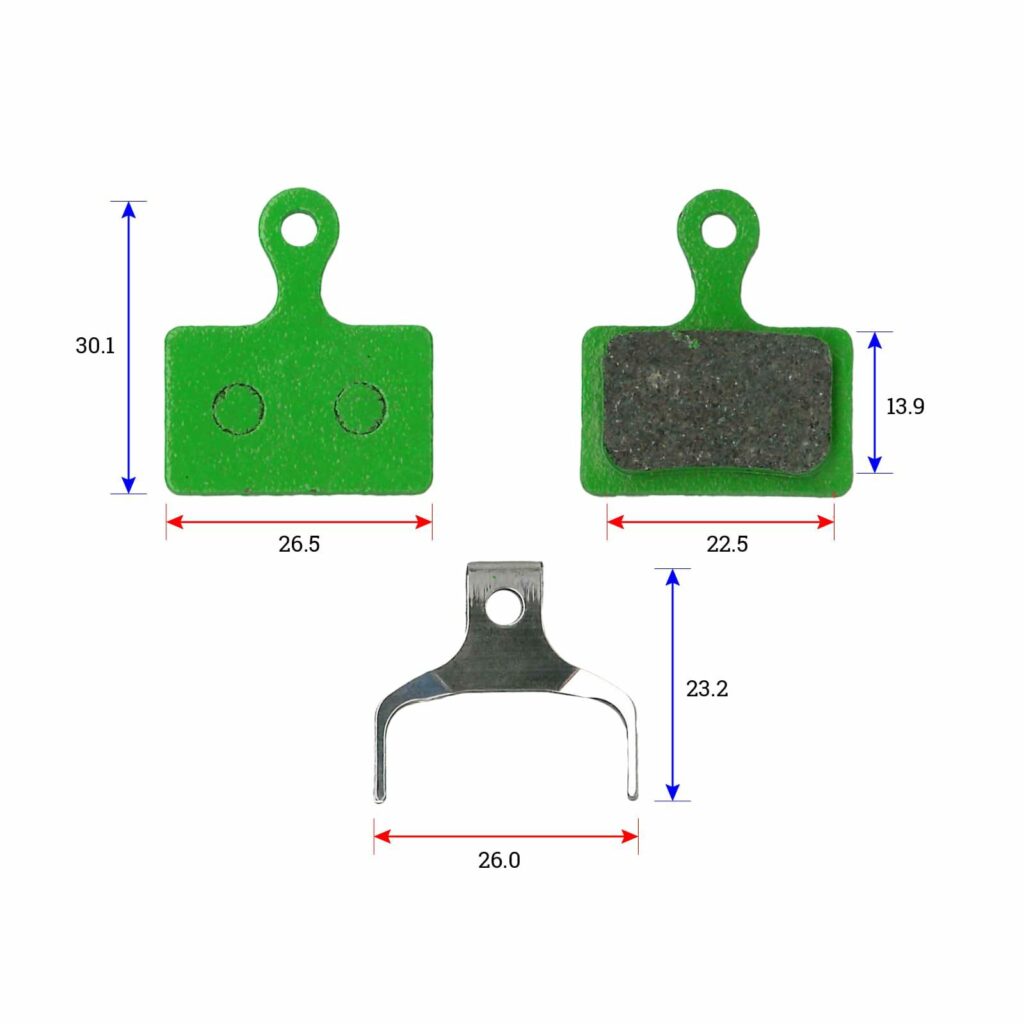 OKŁADZINY HAMULCOWE BARADINE DS-63