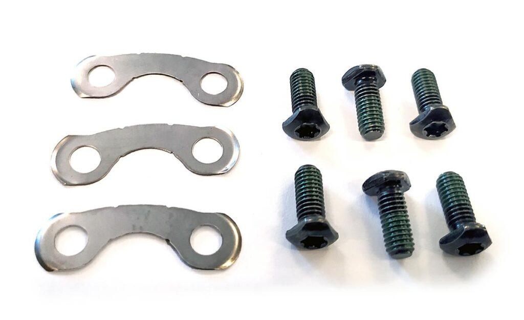 ŚRUBA Z PODKŁADKAMI MOCUJĄCA TARCZĘ HAMULCA BR-M755