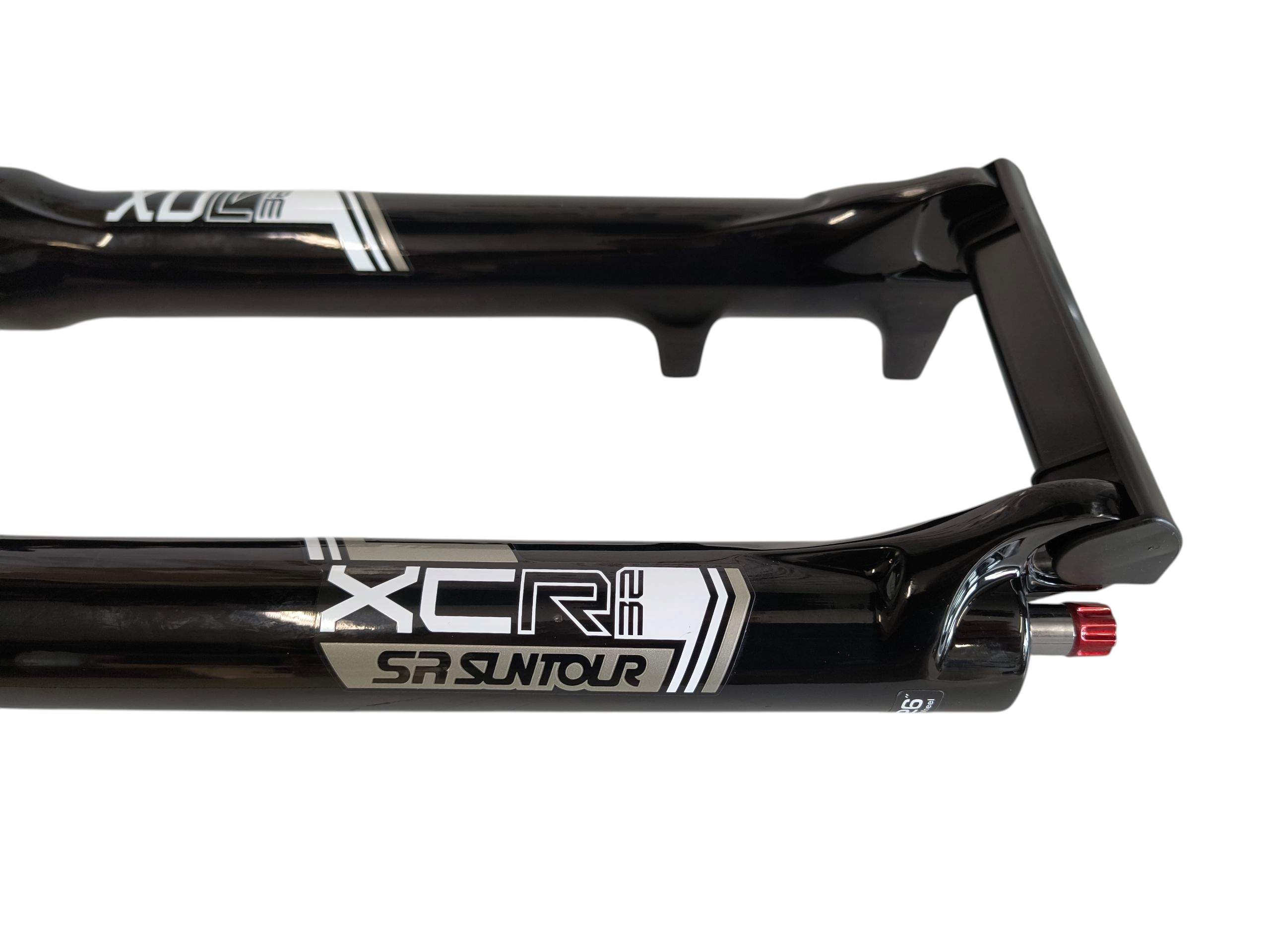 WIDELEC 26″ AMORT.SUN. XCR-RLR Skok 1000mm. Oś 9mm. Blok na kierownicy AHEAD/SP