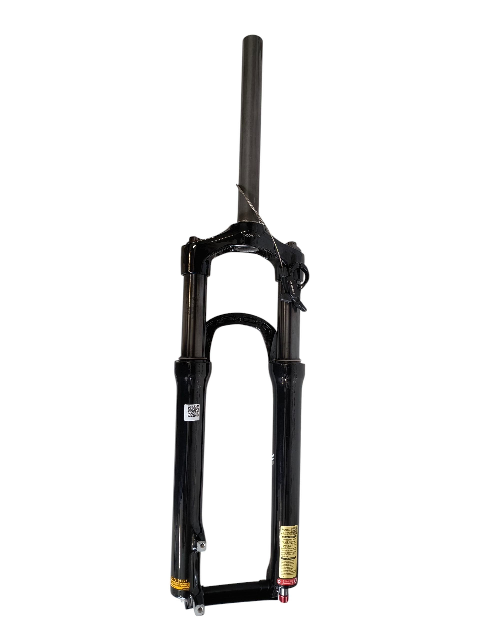 WIDELEC 26″ AMORT.SUN. XCR-RLR Skok 1000mm. Oś 9mm. Blok na kierownicy AHEAD/SP