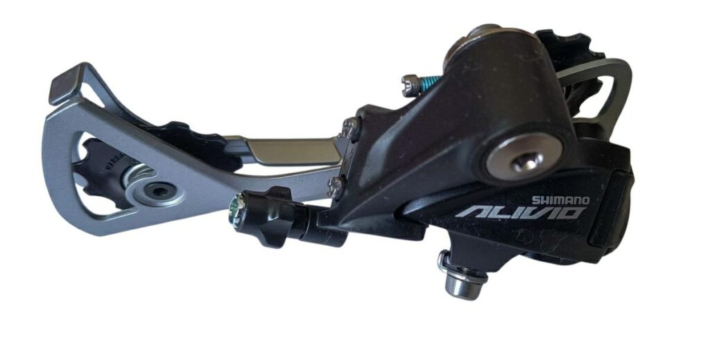 PRZERZUTKA TYŁ SHIMANO ALIVIO 9RZ RDT-4000G SL CZARNA