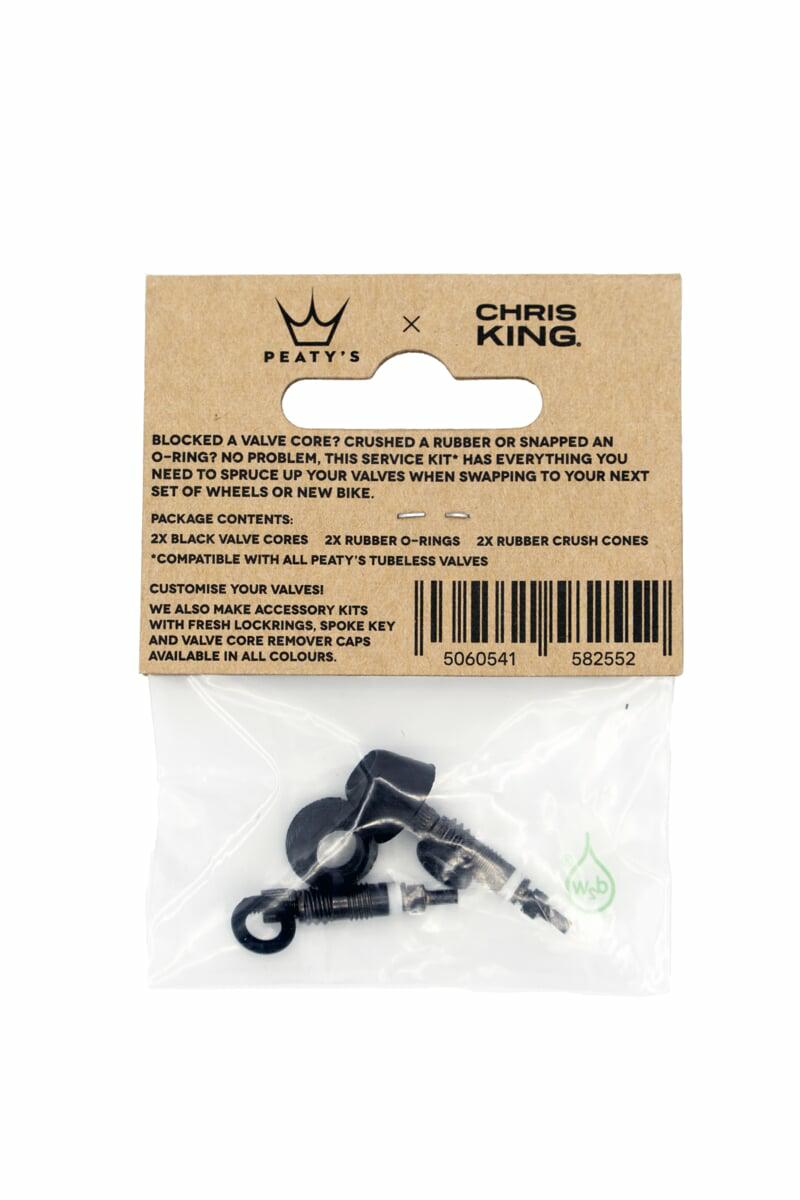 ZESTAW WENTYLI PEATY`S CHRIS KING TUBELESS VALVE SERVICE KIT
