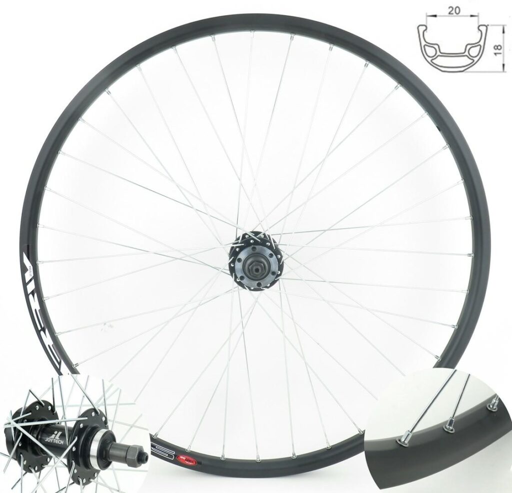 KOŁO 27,5" TYŁ WOLNOBIEG TARCZA QR J20S JYD242
