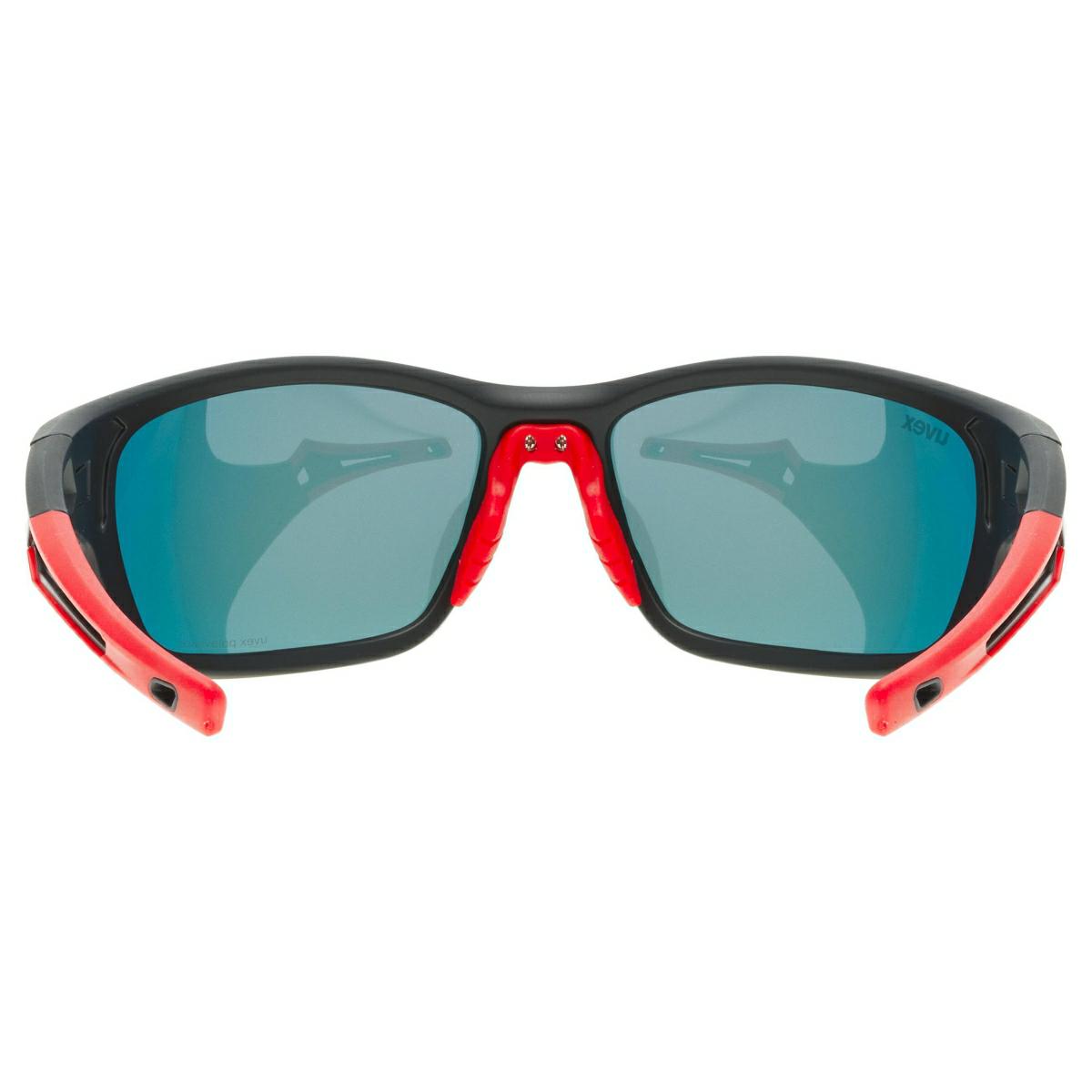 OKULARY UVEX SPORTSTYLE 232 P – czarno-czerwony
