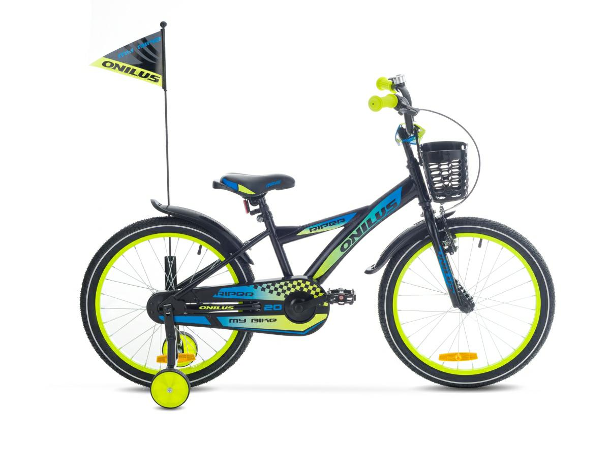 ROWER ONILUS 20″ RIPER BOY – czarno-zielony