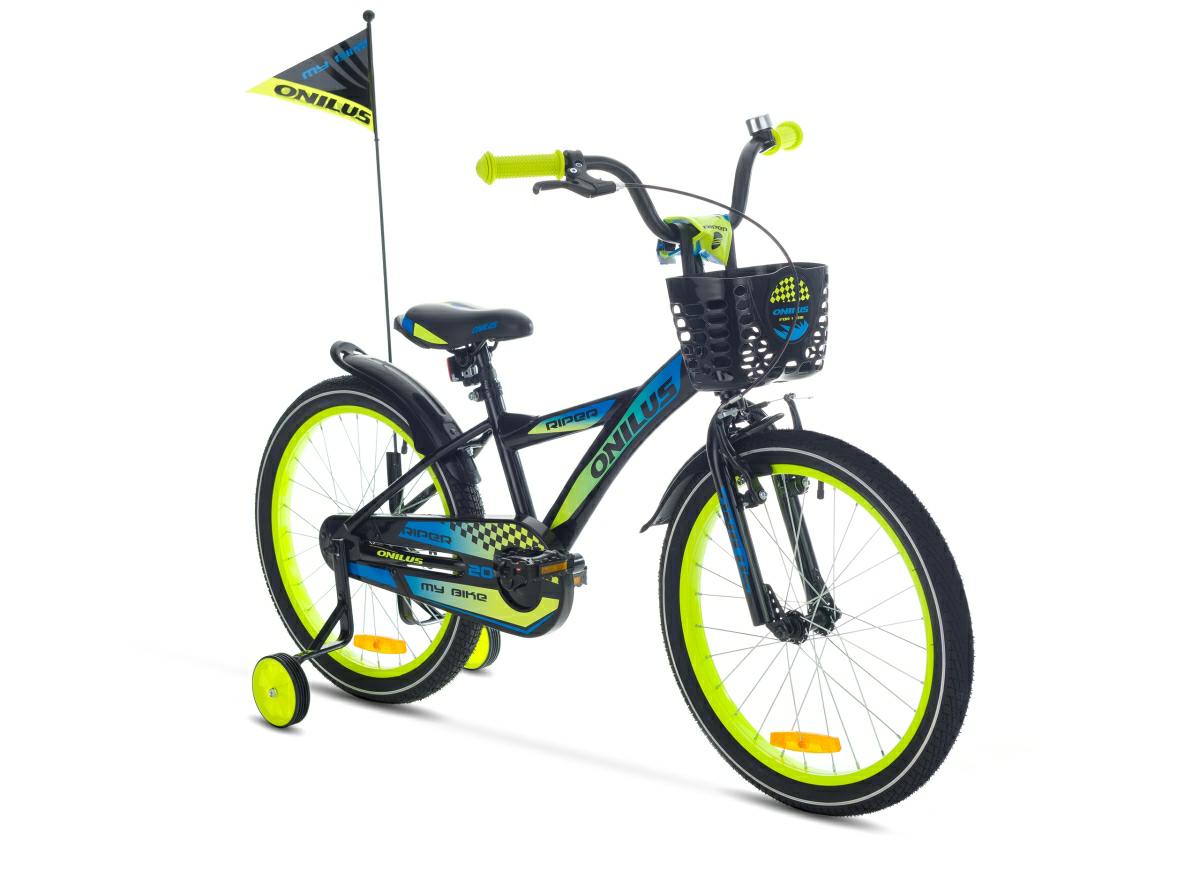ROWER ONILUS 20″ RIPER BOY – czarno-zielony