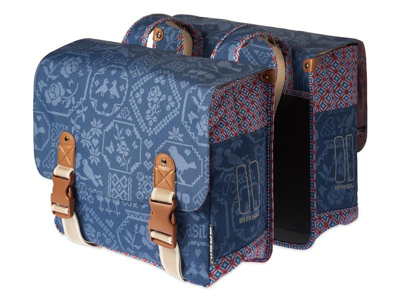 SAKWA NA BAGAŻNIK BASIL OHEME DOUBLE BAG – granatowy