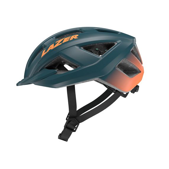 KASK LAZER CERRO KINETICCORE – niebiesko-pomarańczowy, 55-59 cm