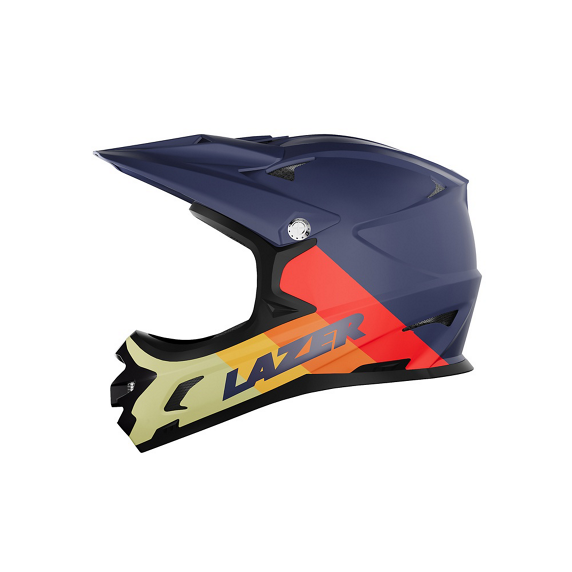 KASK LAZER PHOENIX – niebiesko-czerwono-żółty, L (58-60 cm)