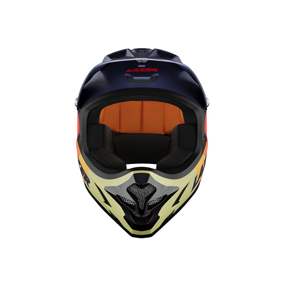 KASK LAZER PHOENIX – niebiesko-czerwono-żółty, M (56-58 cm)
