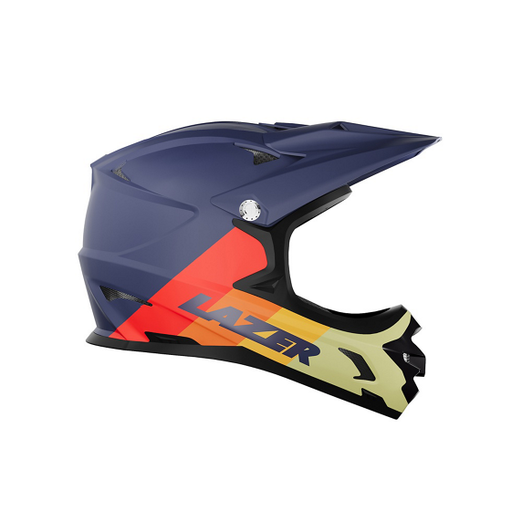 KASK LAZER PHOENIX – niebiesko-czerwono-żółty, S (54-56 cm)