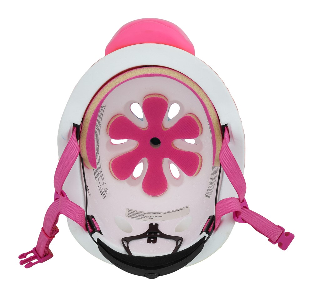 KASK RASKULL – multikolor różowy, S (50-54 cm)
