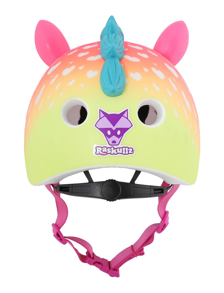 KASK RASKULL – multikolor różowy, XS (48-52 cm)