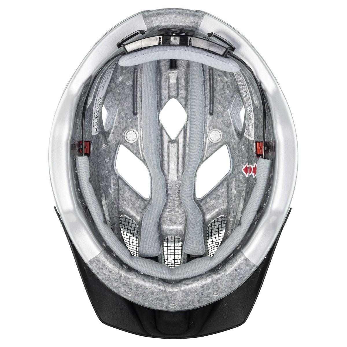 KASK UVEX ACTIVE – CLOUD SILVER, 56-60 cm