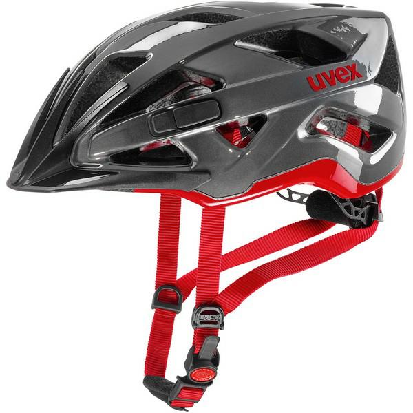 KASK UVEX ACTIVE – anthracite red, 52-57 cm