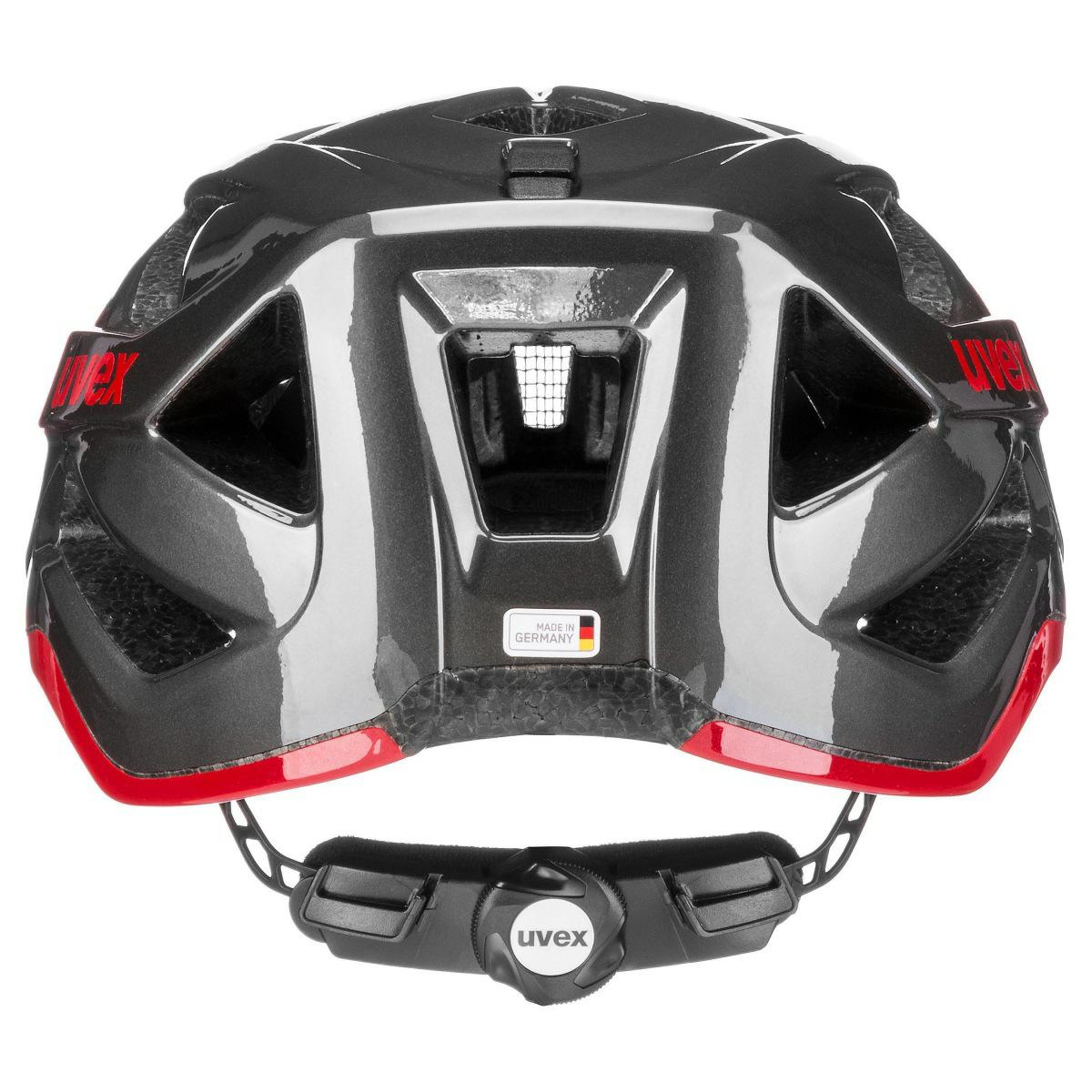 KASK UVEX ACTIVE – anthracite red, 52-57 cm