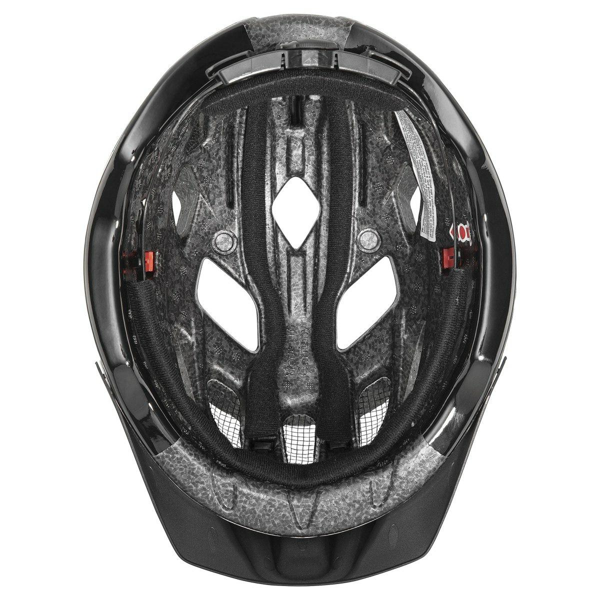 KASK UVEX ACTIVE – biało-czarny, 52-57 cm