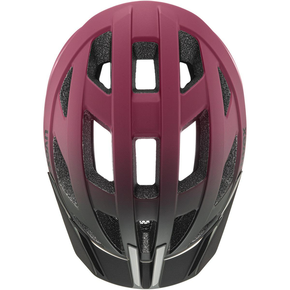 KASK UVEX I-VO 2 MIPS – czerwony matt, 52-57 cm