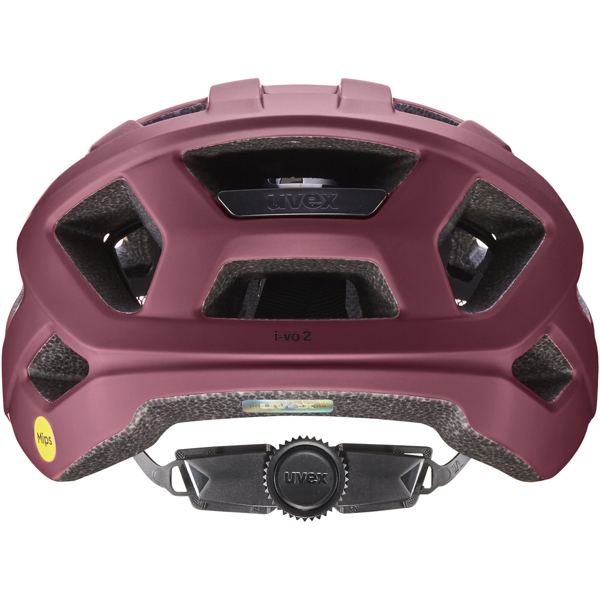 KASK UVEX I-VO 2 MIPS – czerwony matt, 56-60 cm