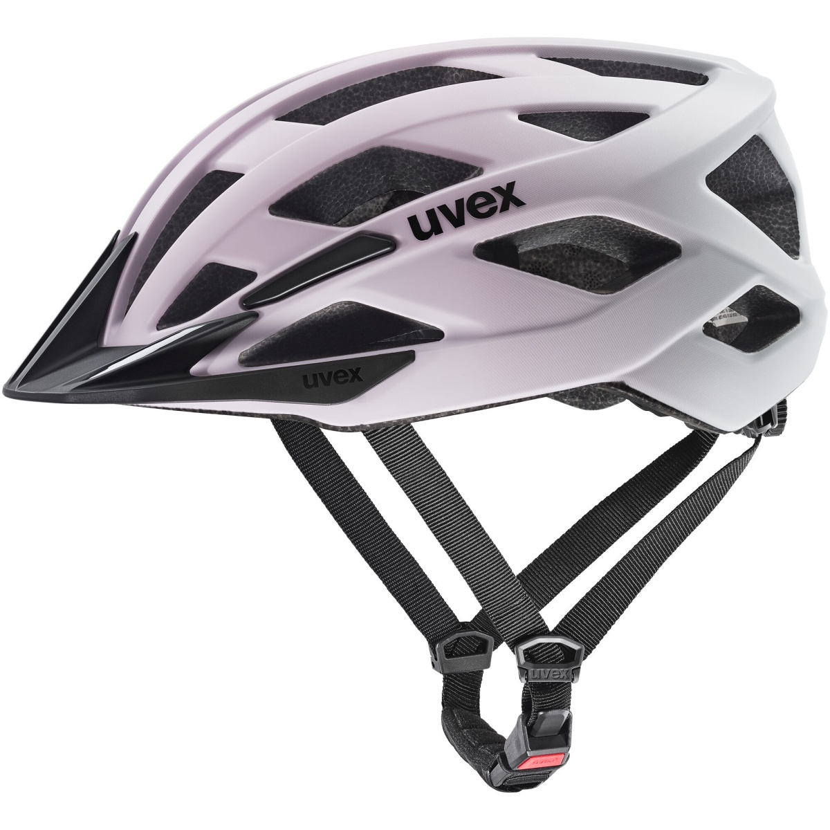 KASK UVEX I-VO 2 – różowy matt, 52-57 cm