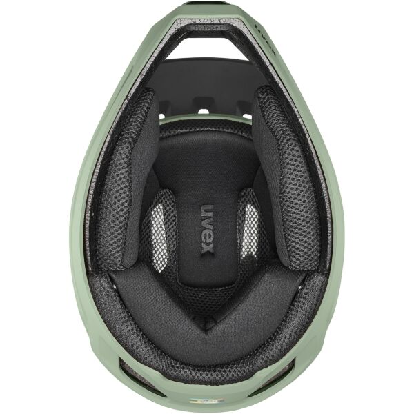 KASK UVEX RAVAGE – zielony, 56-59 cm