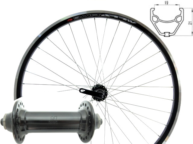 KOŁO 26" PRZÓD VB QR J19SZ JY751