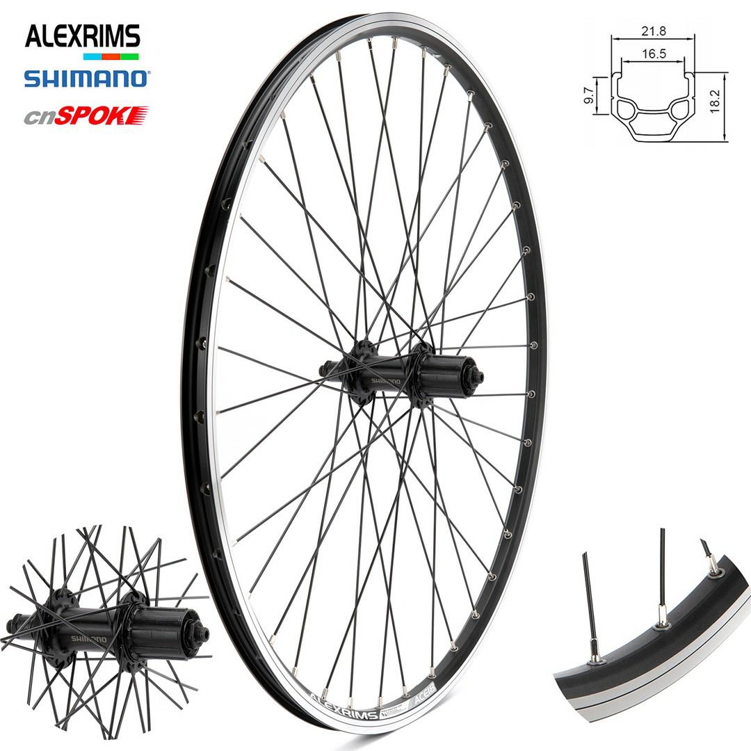 KOŁO 26″ TYŁ ALEXRIMS QR KASETA