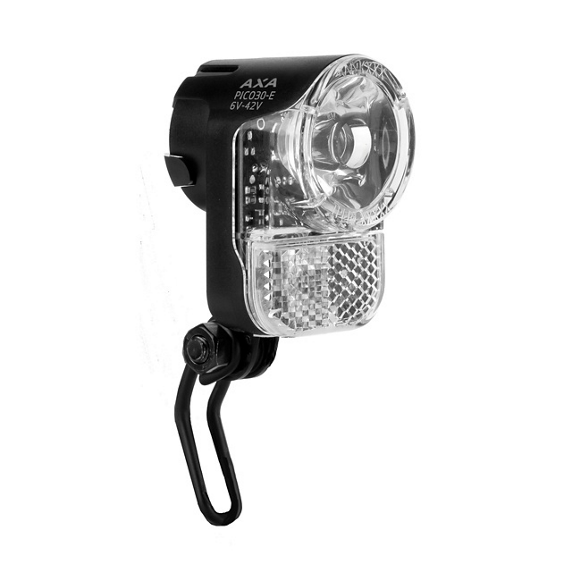 LAMPKA ROWEROWA AXA PRZÓD PICO30-E SWITCH