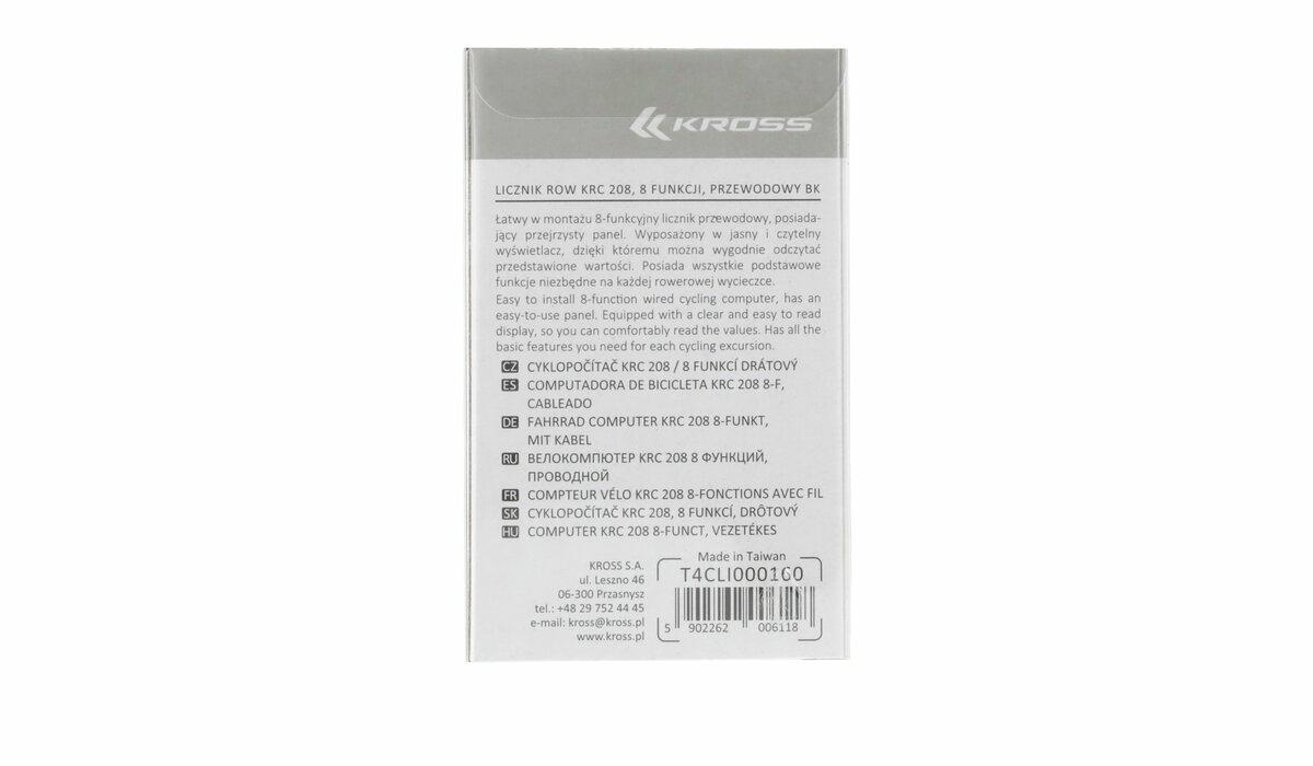 LICZNIK KROSS KRC 208