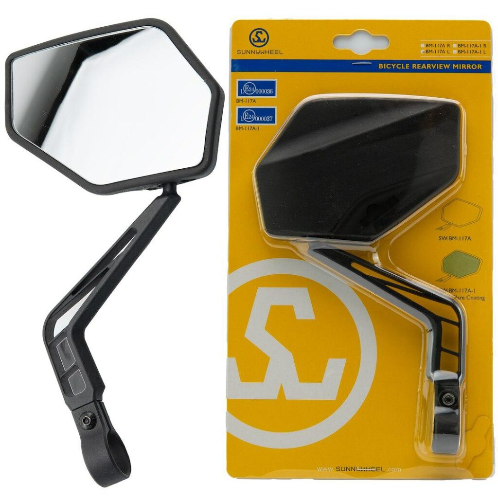 LUSTERKO ROWEROWE SUNNYWHEEL LEWE BM-117AL