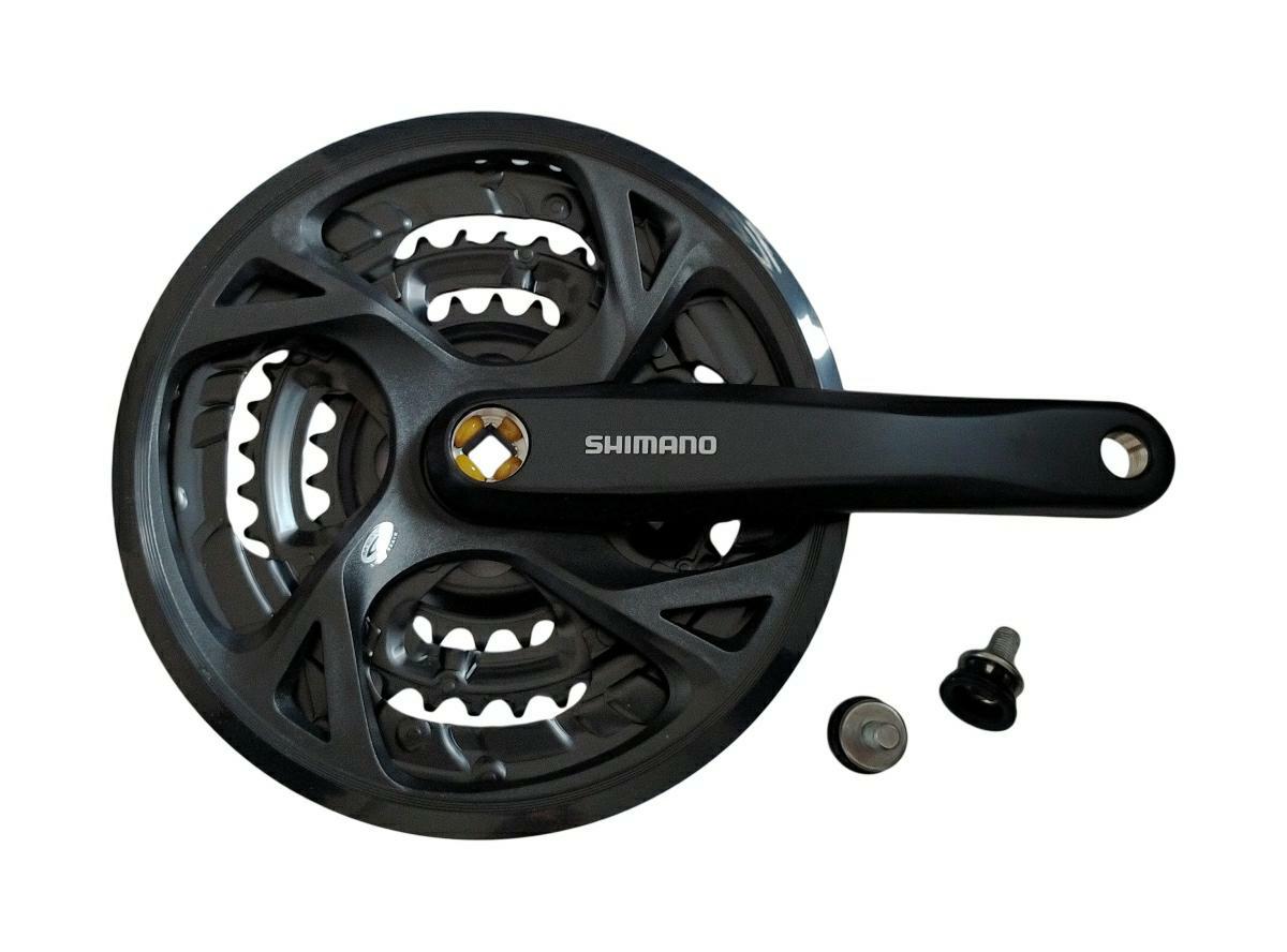 MECHANIZM KORBOWY SHIMANO FC-M371 – 175mm, 48-36-26