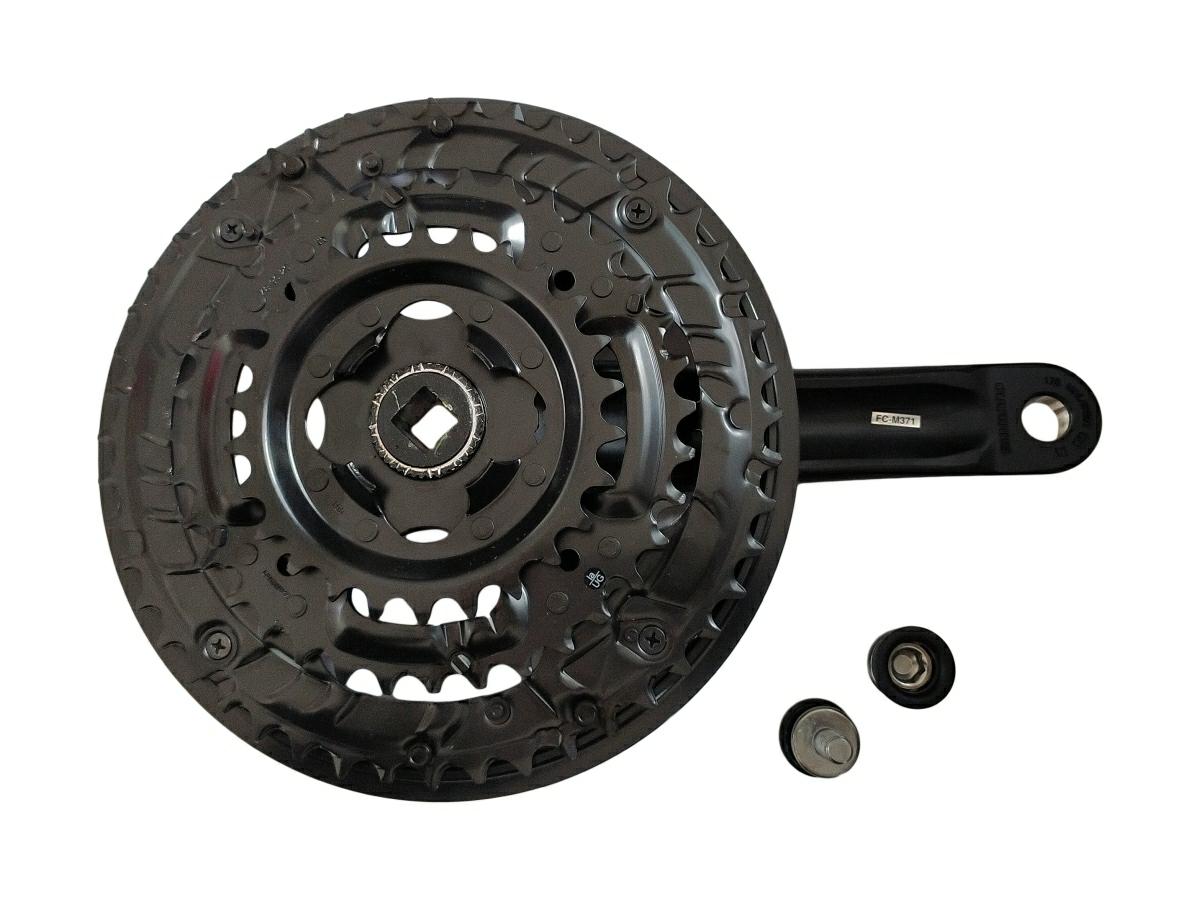 MECHANIZM KORBOWY SHIMANO FC-M371 – 175mm, 48-36-26
