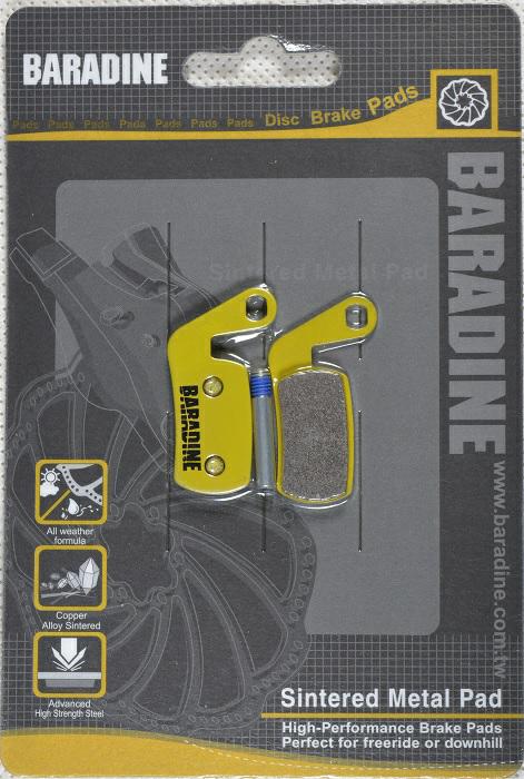 OKŁADZINY HAMULCA TARCZOWEGO BARADINE DS-19 S