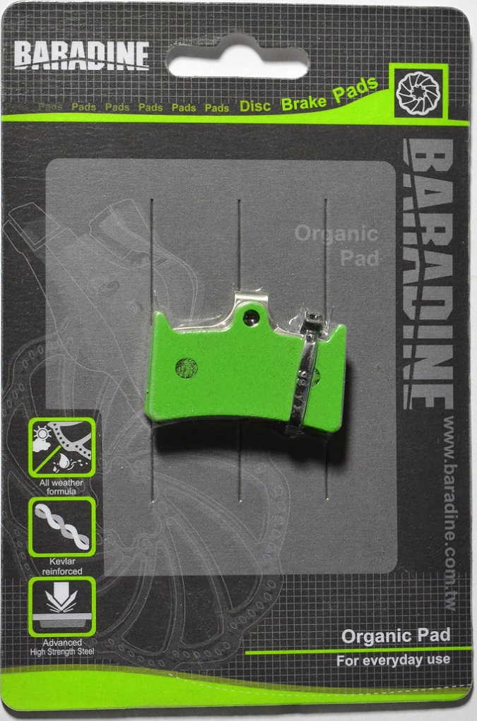 OKŁADZINY HAMULCA TARCZOWEGO BARADINE DS-58
