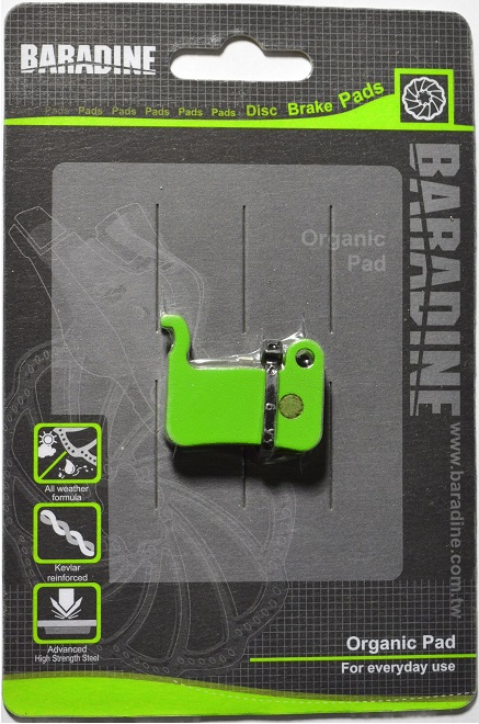 OKŁADZINY HAMULCOWE BARADINE DS-17
