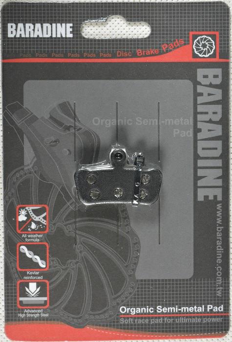 OKŁADZINY HAMULCOWE BARADINE DS-57