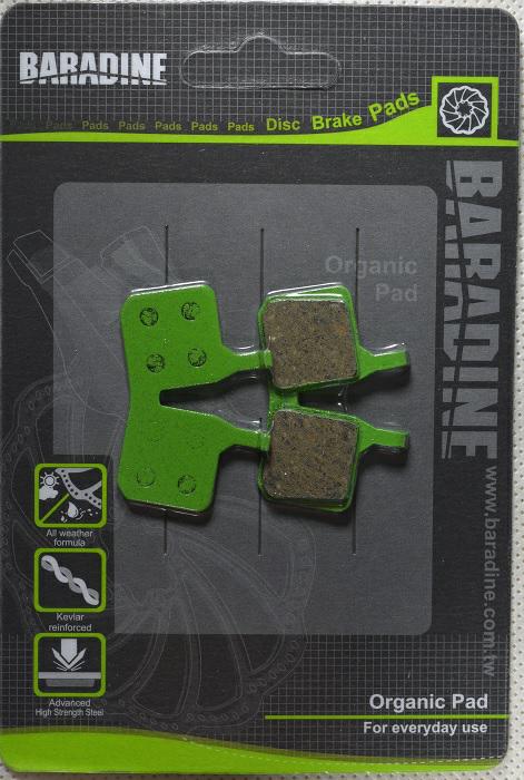 OKŁADZINY HAMULCOWE BARADINE DS-61
